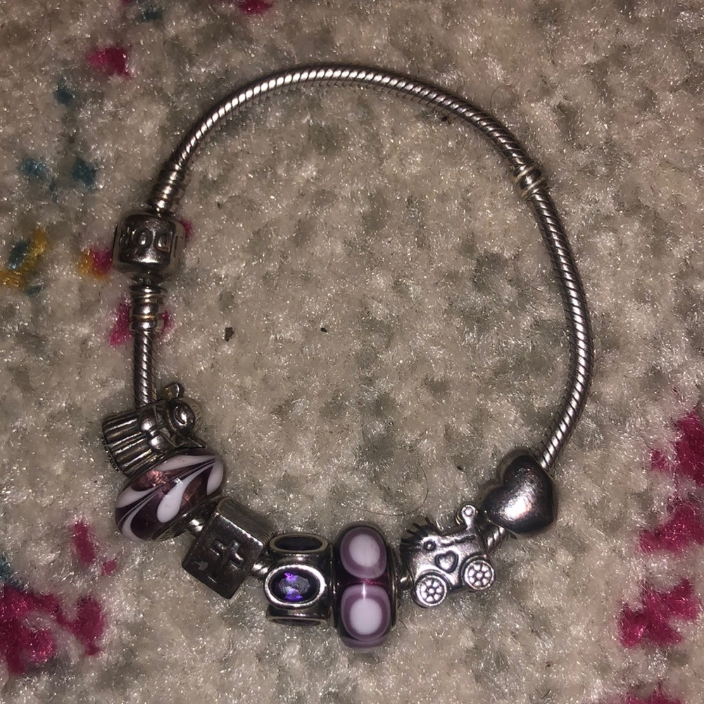 Pandora Bracelet With Charms